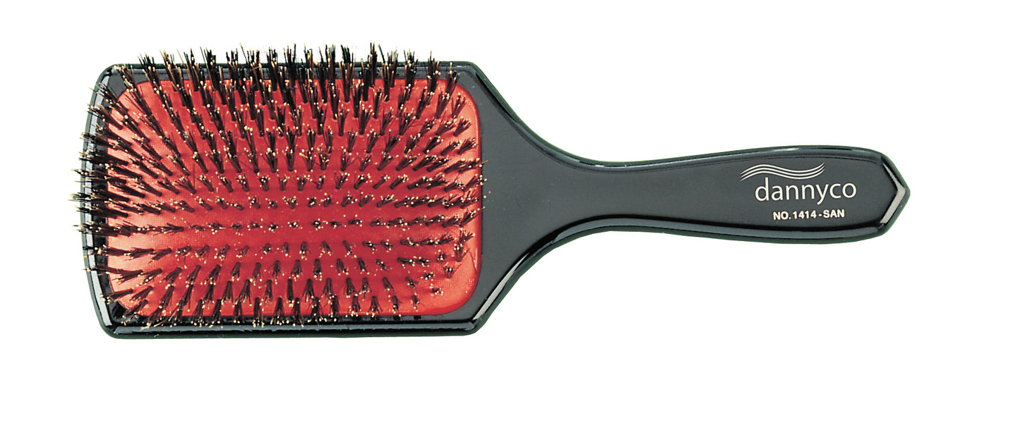 Dannyco Rectangular Boar Paddle Brush