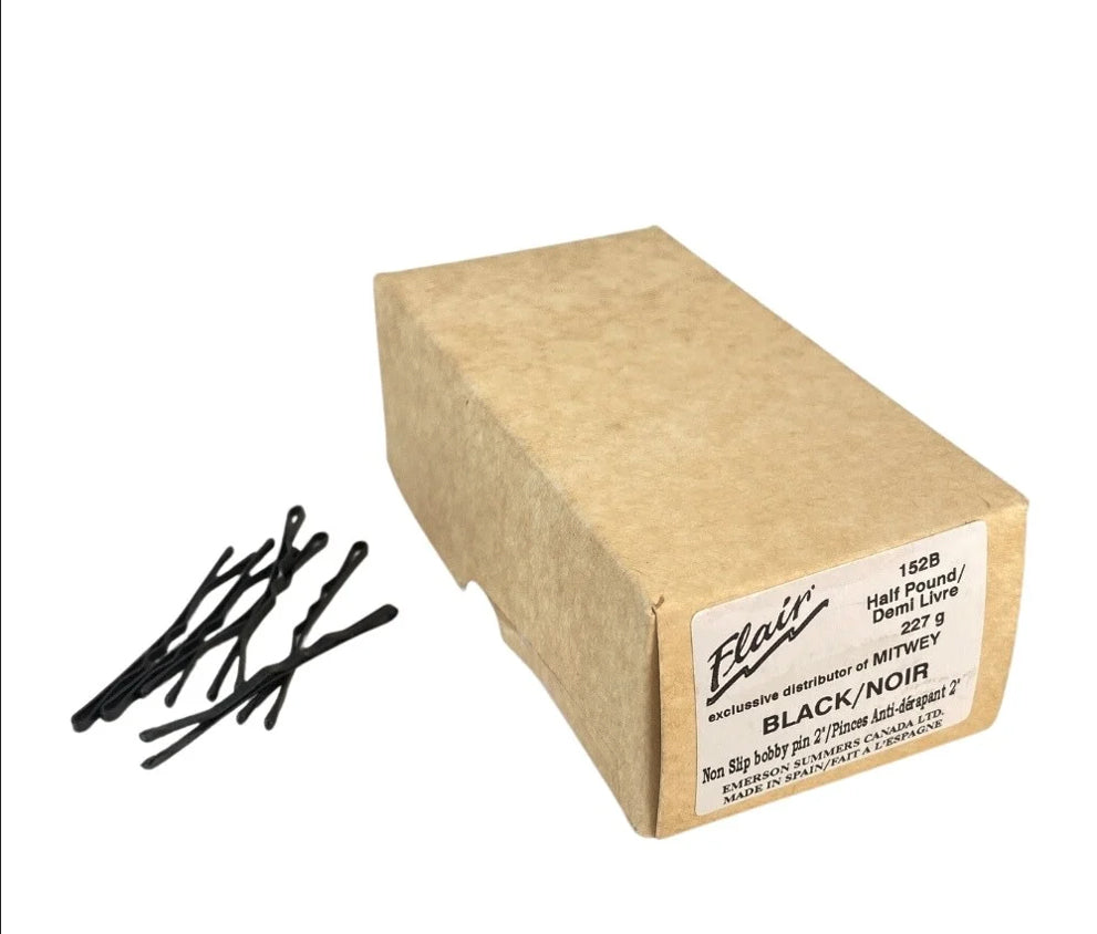 Pince Flair Bobby Pin Antidérapant 2" Noir