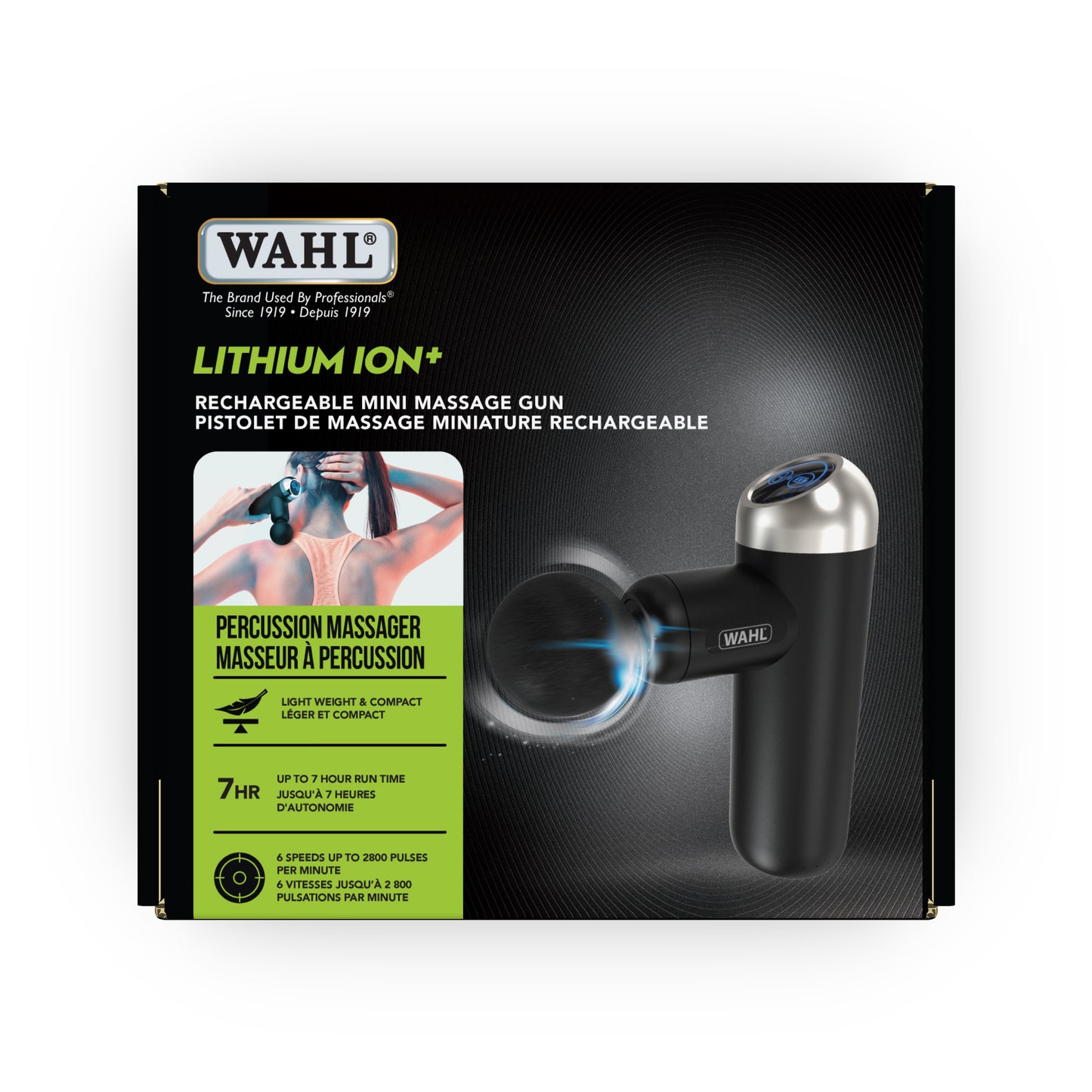 Mini Pistolet Wahl de massage