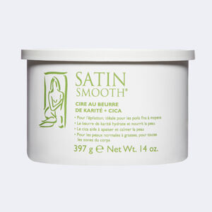 Satin Smooth Cica & Shea Butter soft wax 14oz