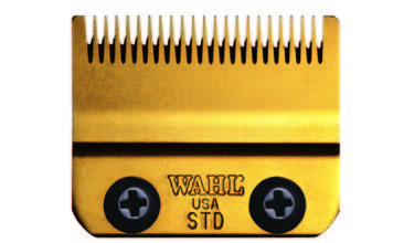 Lame Wahl à dents décalées Or