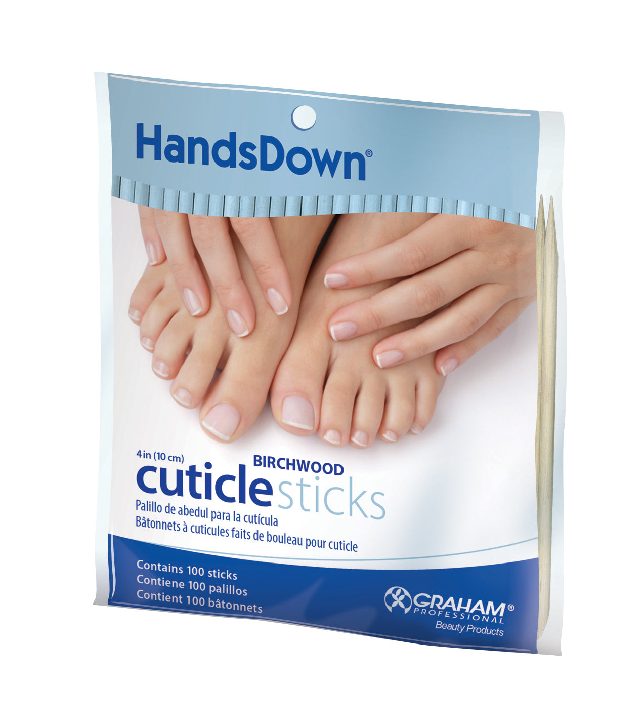 Birch graham stick 4 in 100/bag