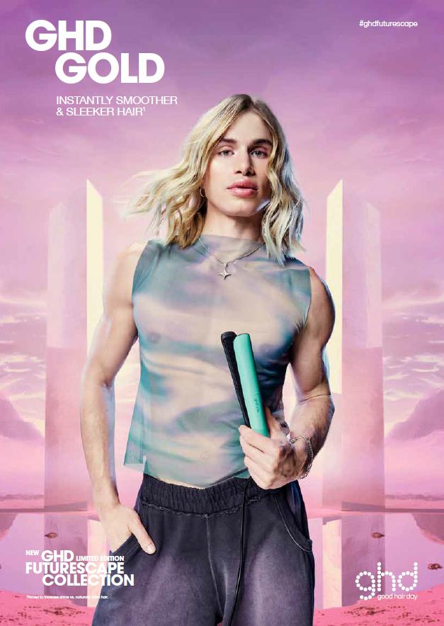 Fer Plat GHD Gold 1" Edition Limitée Futurescape 2025