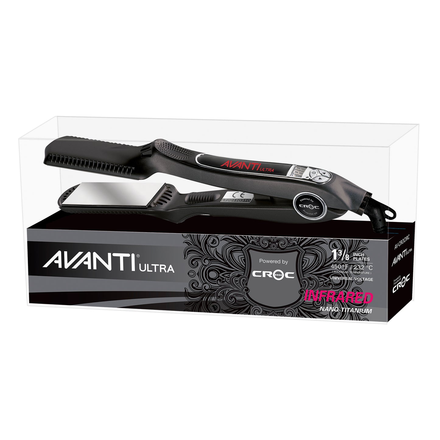 Avanti Titanium Infrared Flat Iron 1 3/8"