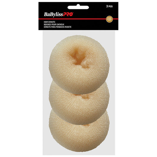 Babyliss Pro Hair Donuts Blond 3/pk