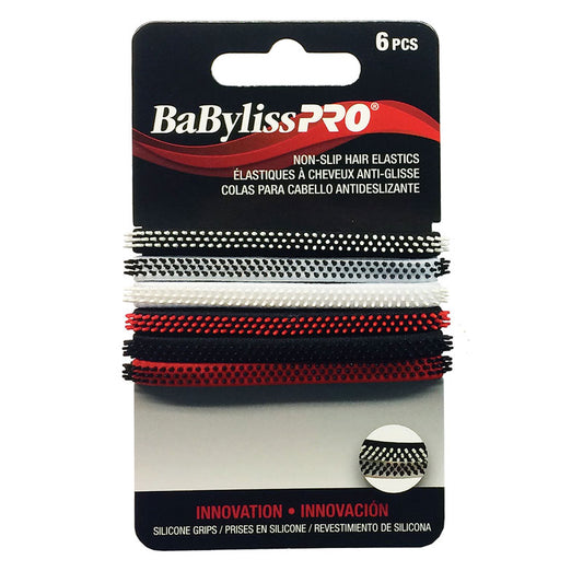 Babyliss Pro Anti-Slip Elastic 6/pk