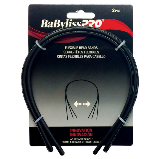 Babyliss Pro Headband Black 2/pkg.