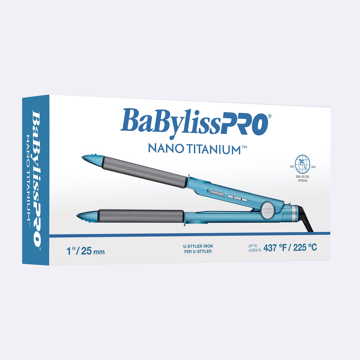 Fer Plat Babyliss Pro Nano Titanium U-STYLE 1"
