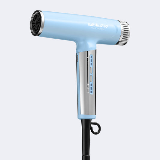 Dryer Babyliss Pro BNTC9200C high speed nano light ICED BLUE