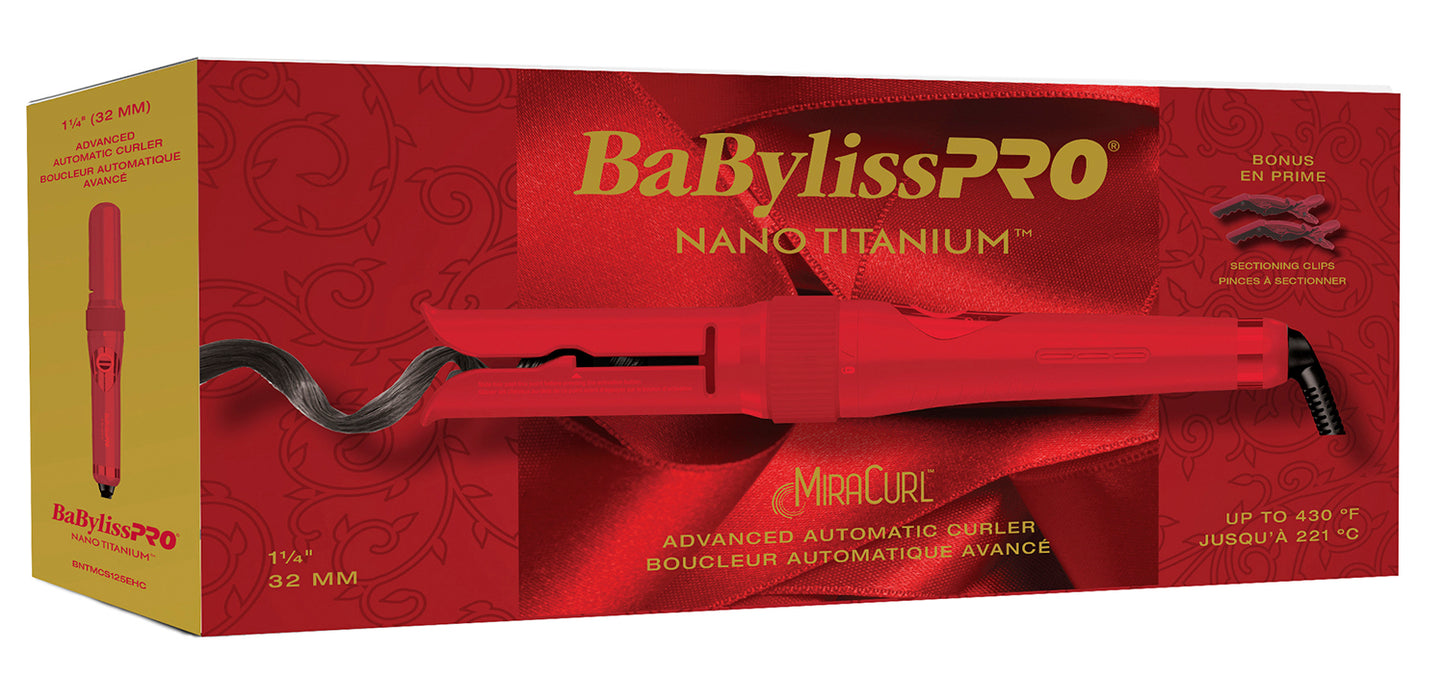 Babyliss Pro Miracurl 1.25" EUPHORIA Iron