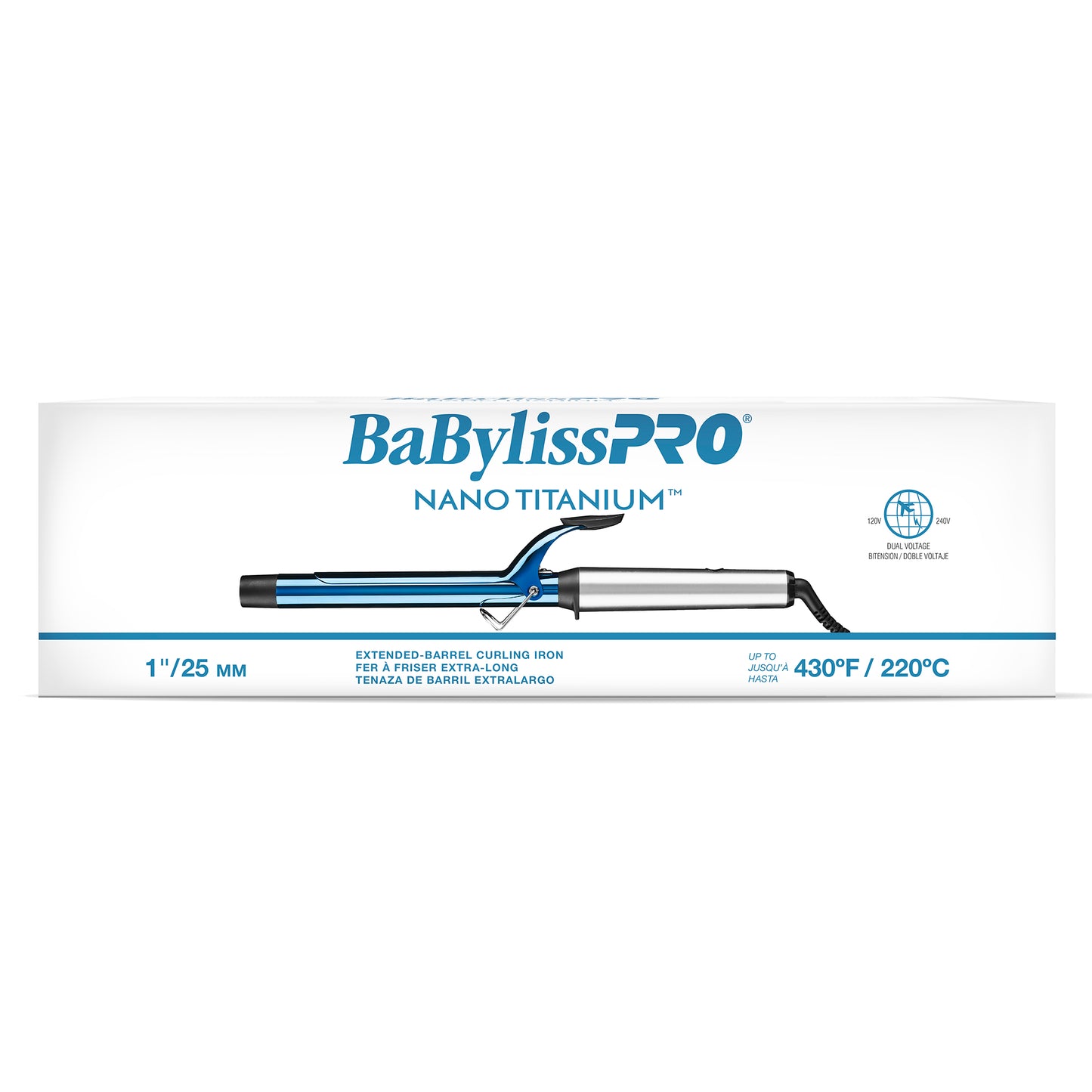 Fer à Friser Babyliss Pro XL 1'' poignée à ressort