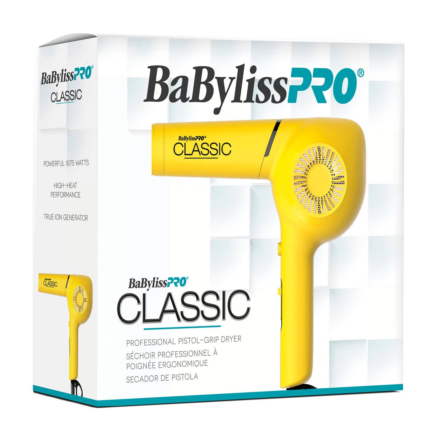 Babyliss Pro Classic Yellow Dryer