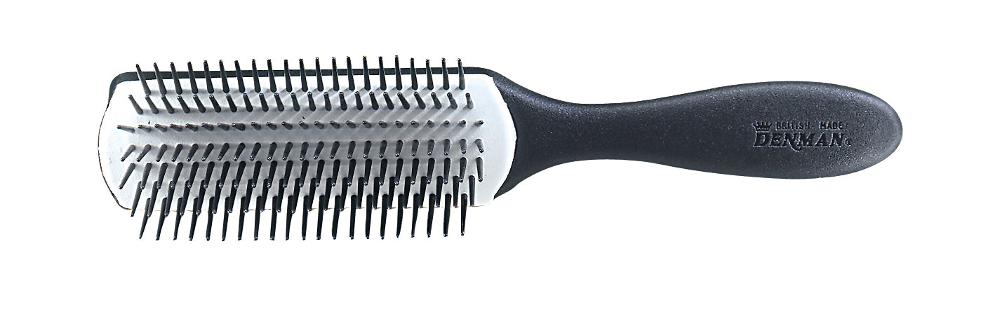 Denman Brush 7 Rows Black