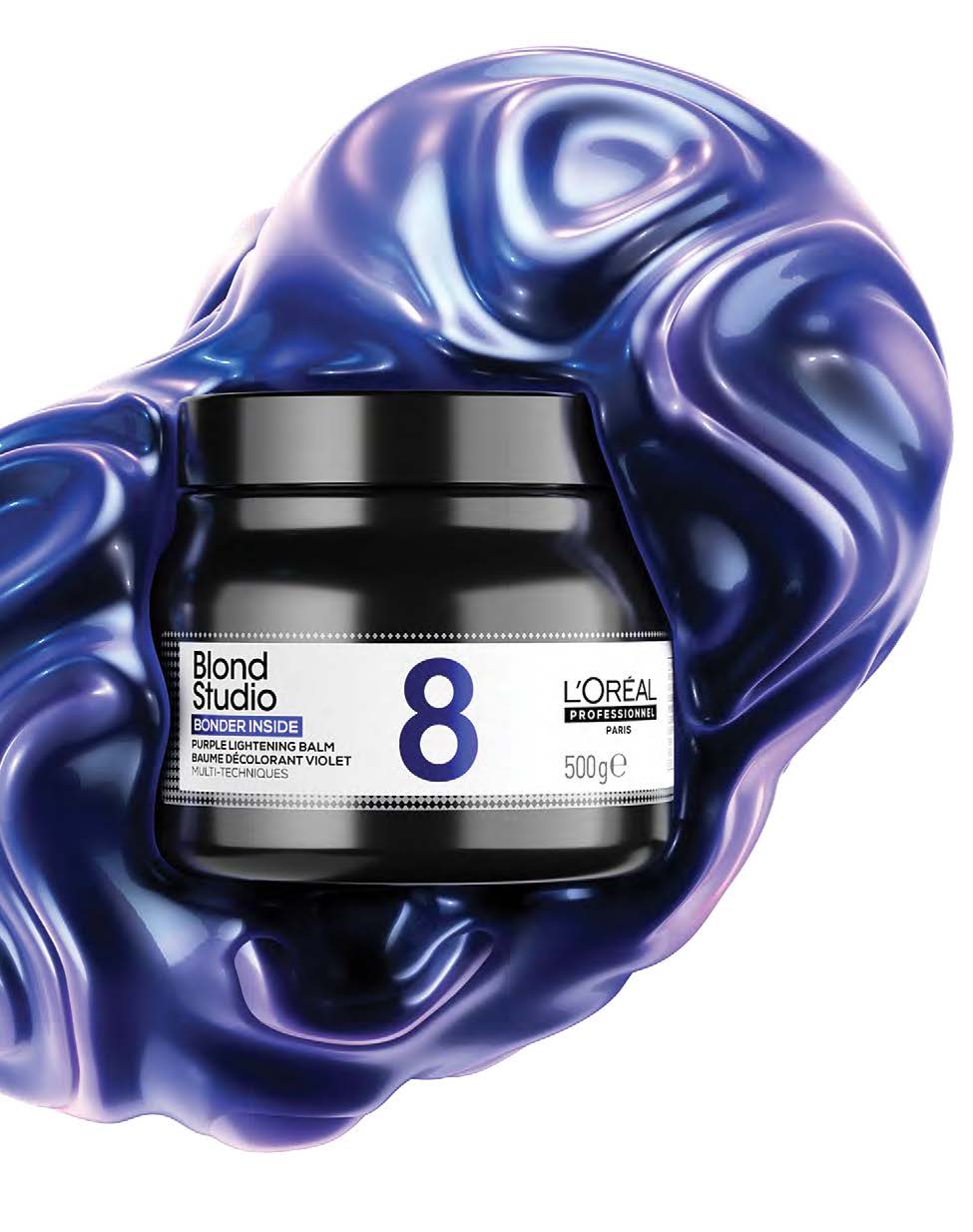 Deco LP Blond Studio Bonder Inside Baume Violet 500g