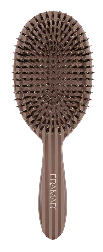 Framar Polish Brush Chocolate Stripe