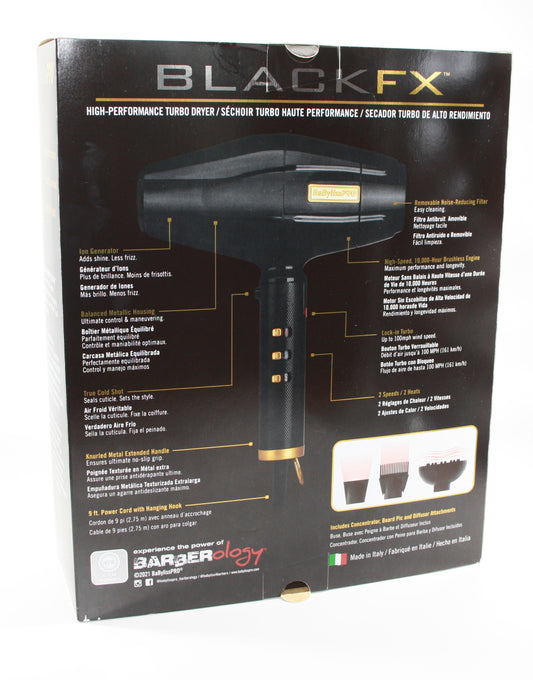 Séchoir BabylissPro Barberology BlackFx