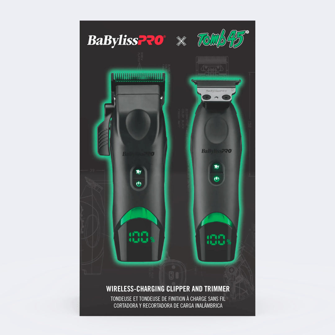 Ensemble Tondeuse Babyliss Pro X TOMB45 chargement sans fil