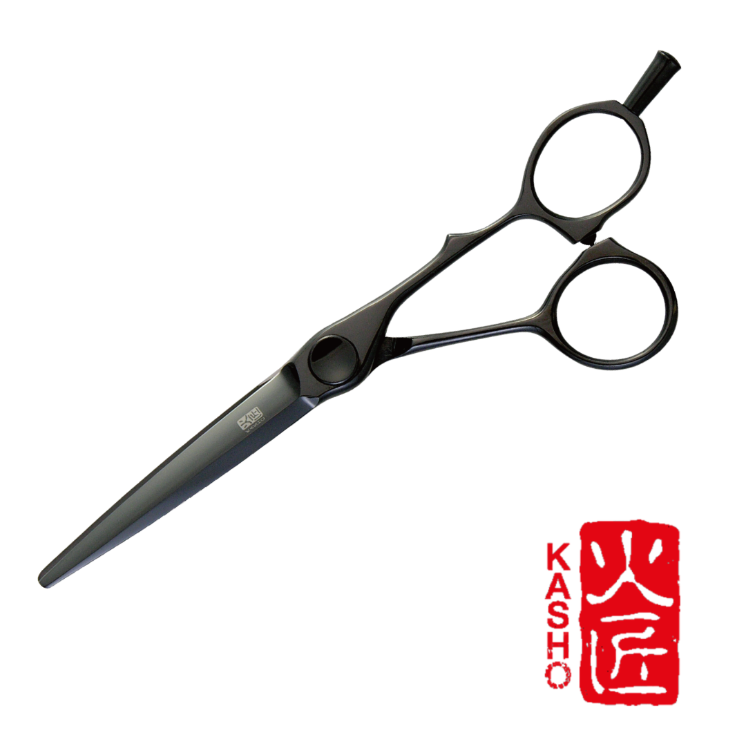 Ciseau Kasho KML 6.5'' Droitier Offset Noir