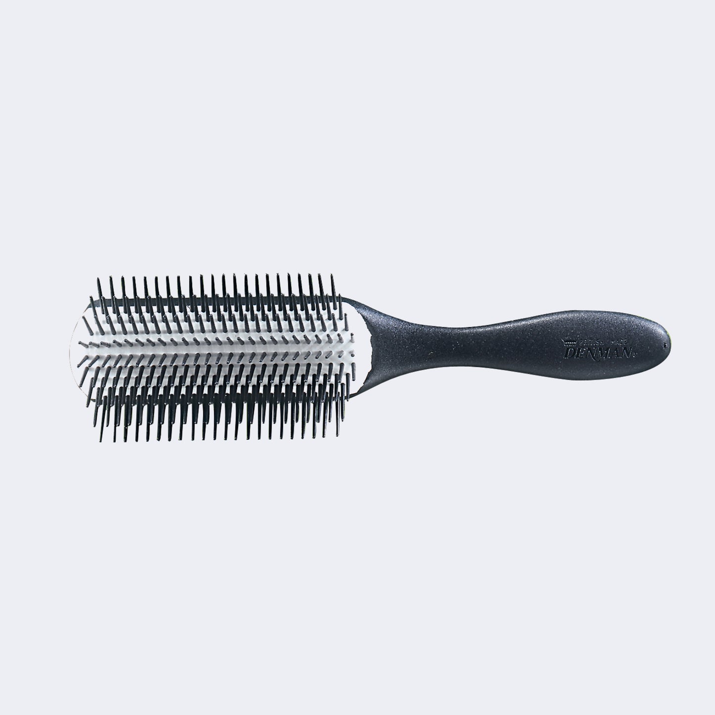 Denman Brush 9 Rows Equipped with a Textured Handle
