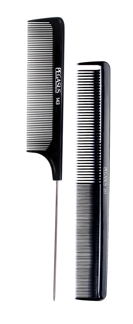 Pegasus Hard Rubber Combs Value Set