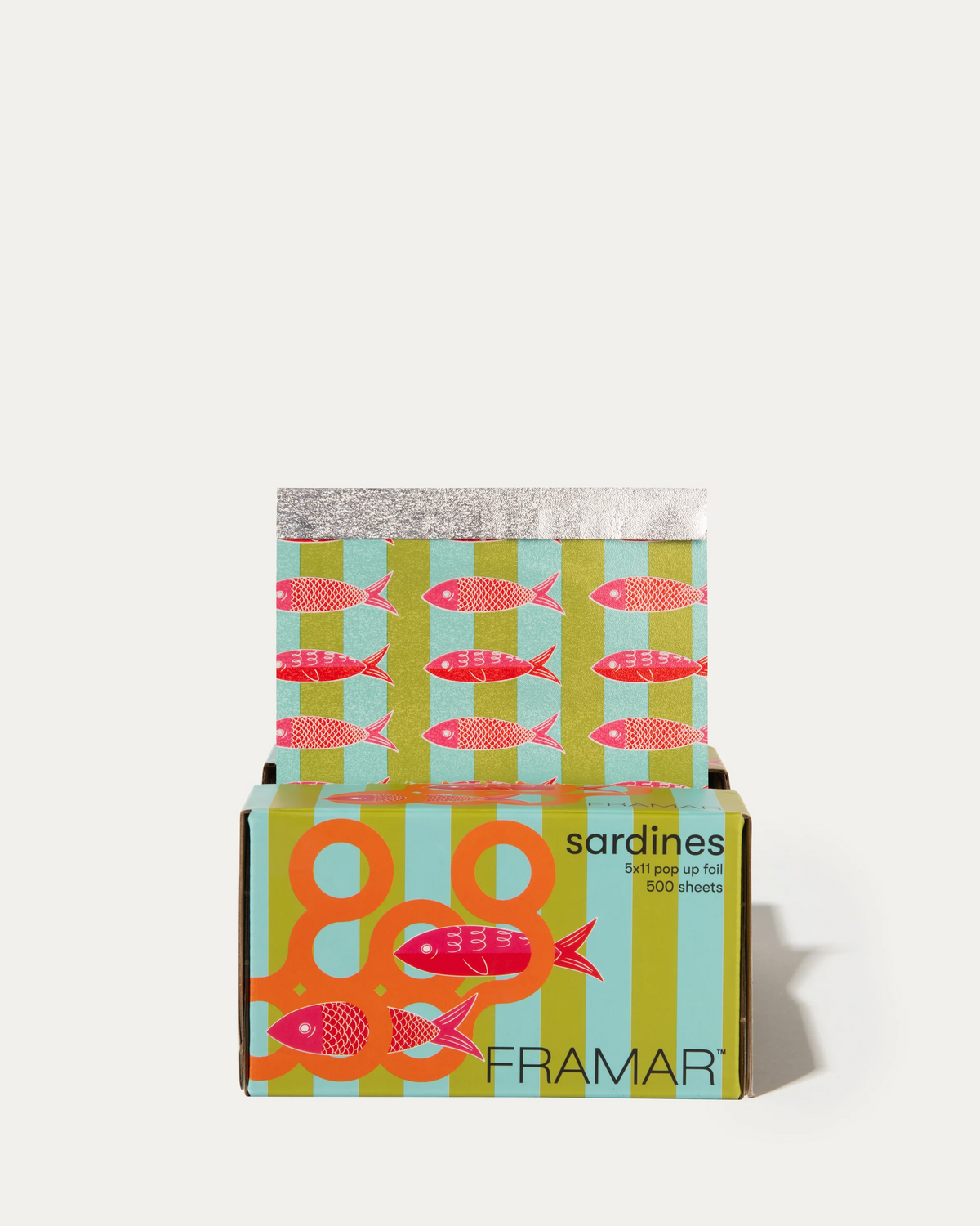 Framar 5X11 Multicolored Sardine Aluminum Foil