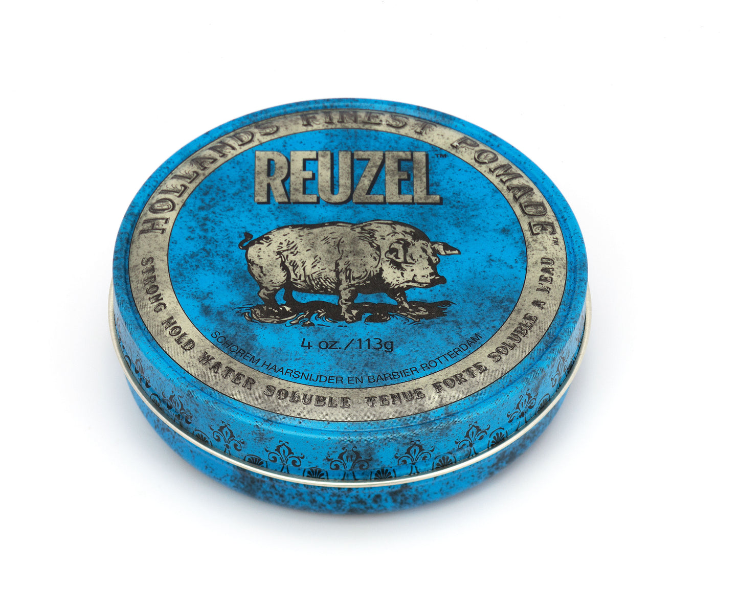 Pommade Reuzel Bleu forte solube à l'eau - 4oz
