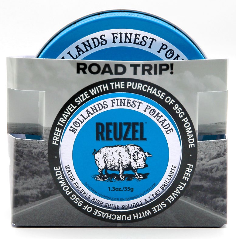 Duo Reuzel "Road Trip" Bleu 3.38oz/1.3oz