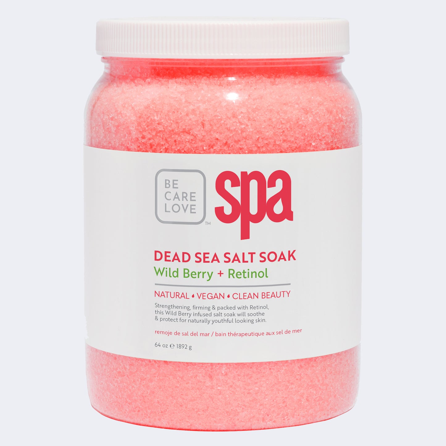 Bain au sel SPA Baies Sauvages + Rétinol 64oz
