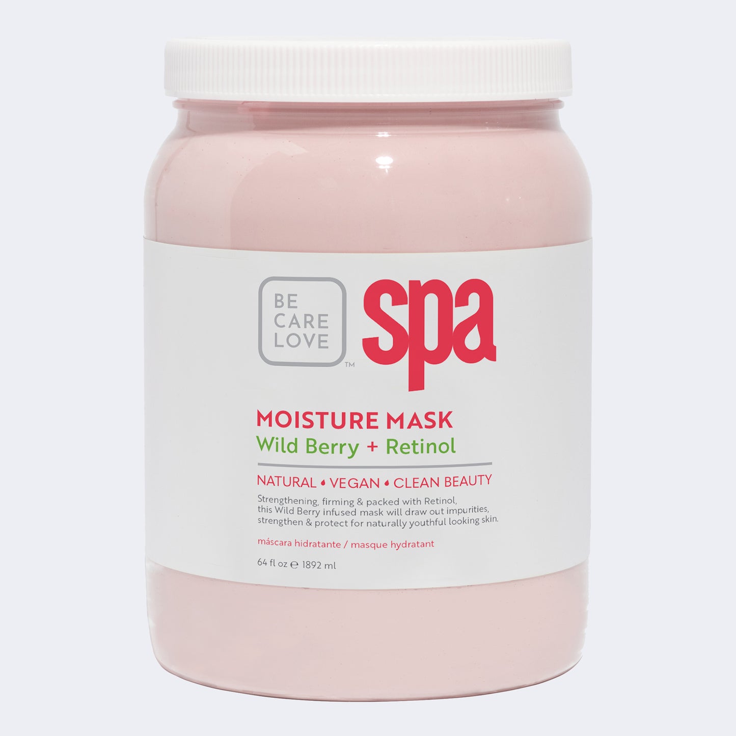 SPA Wild Berry + Retinol Moisture Mask 64oz