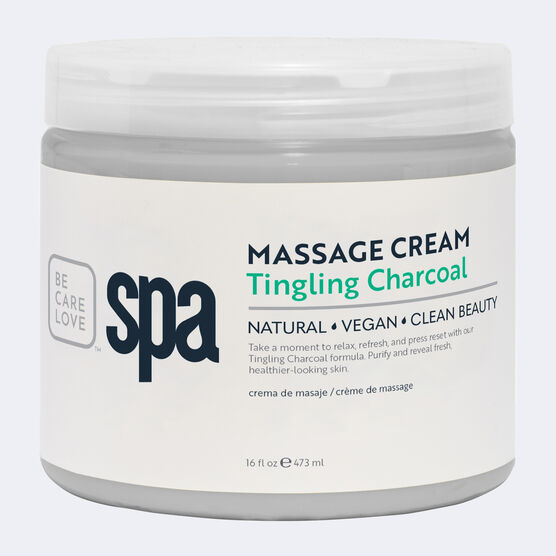 Crème à massage SPA Charbon Vivifiant 16oz