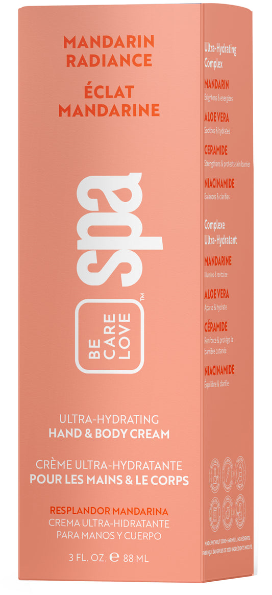 Crème main et corps SPA Mandarine 3oz