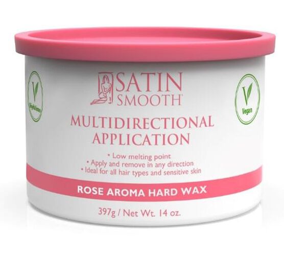 Cire Satin Smooth Dure multidirectionnelle Rose 14oz