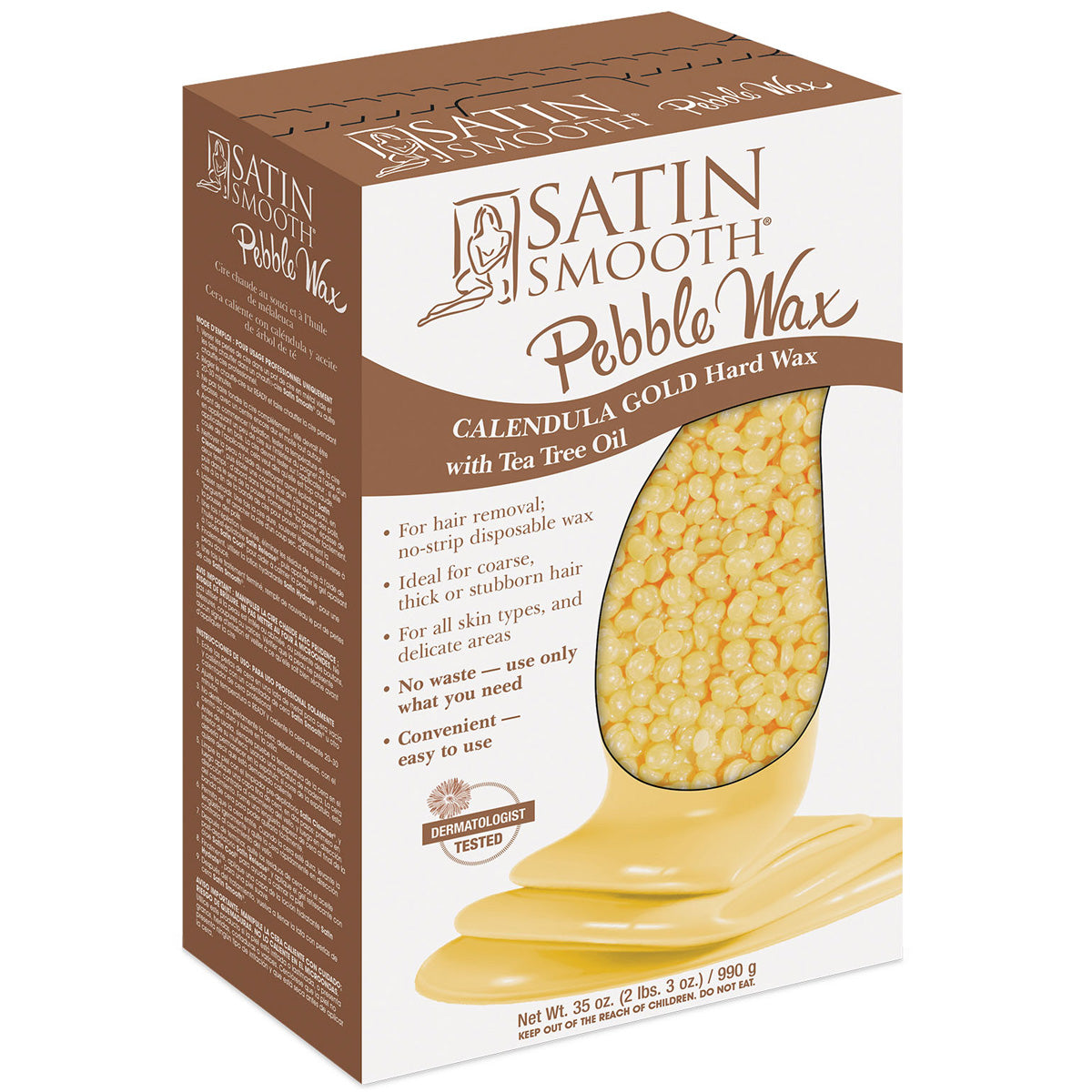 Hot wax Satin Smooth Calandula/Melauca 35oz