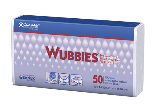 Graham Wubbies Paper Towels 50/bag