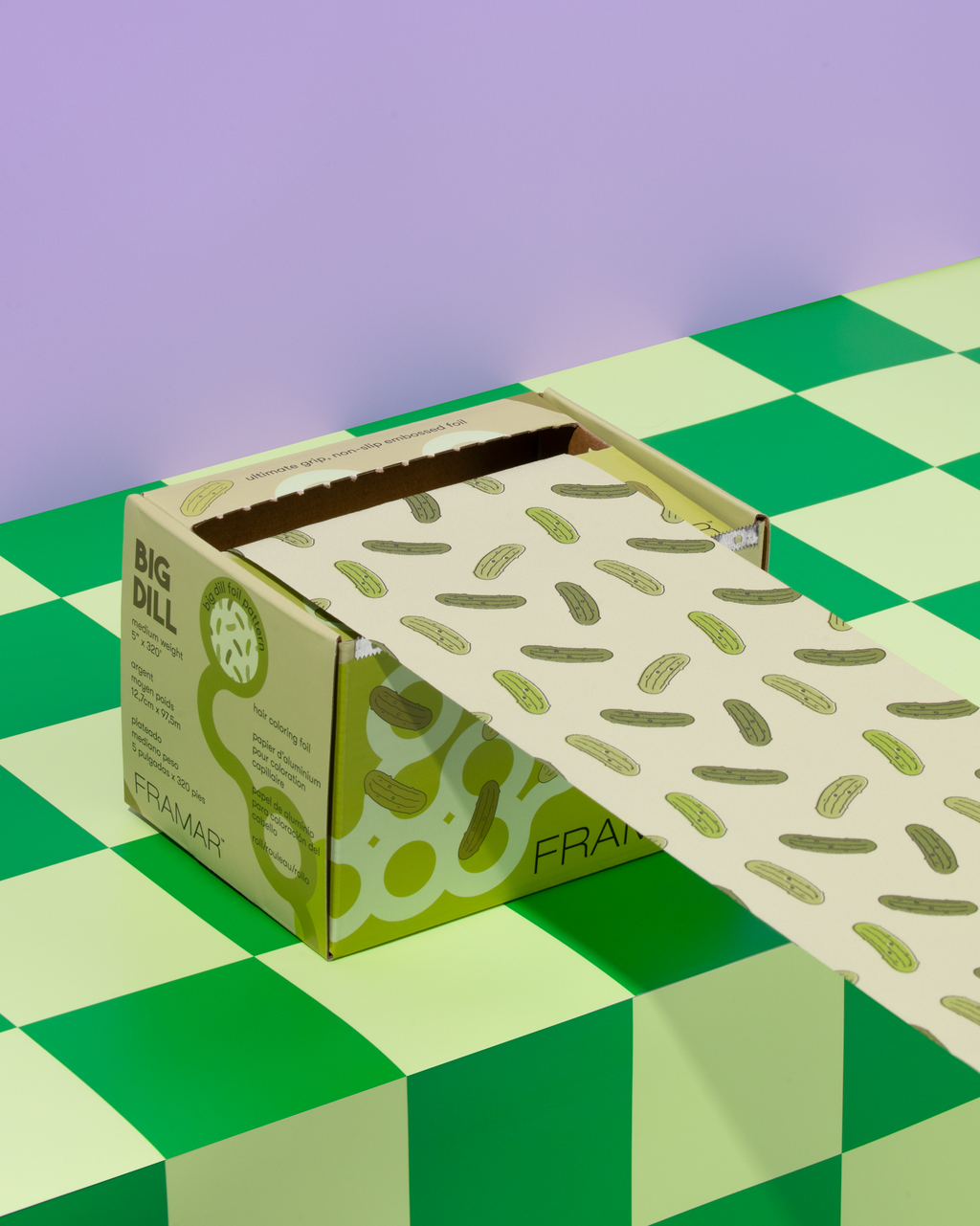 Framar Foil-It Embossed 1lb Big Dill
