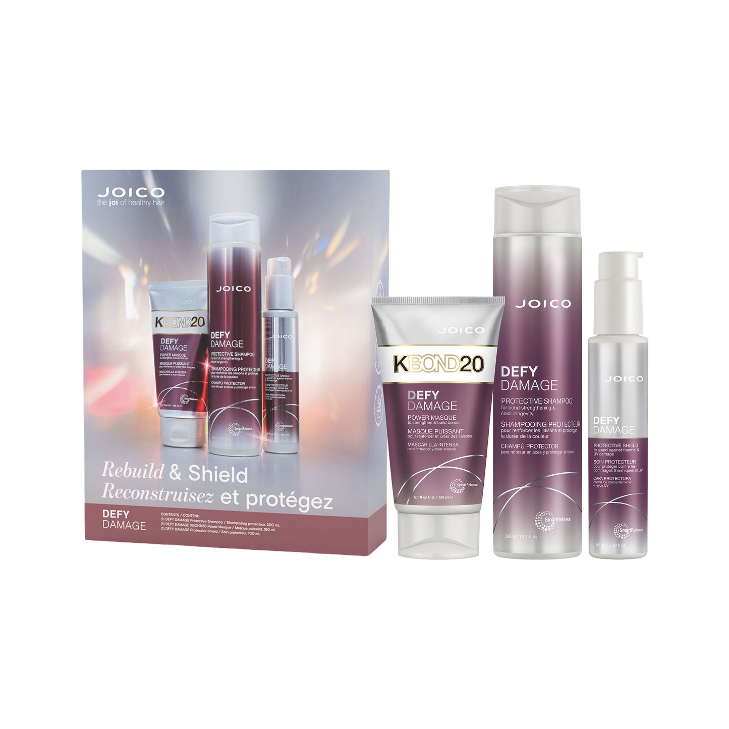 Joico Defy Damage Holiday Trio