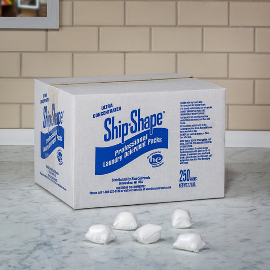 Ship-Shape Professional Laundry Detergent Packs