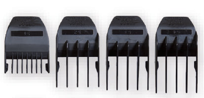 Wahl 4 black attachment n°s 1 to 4 for peanut