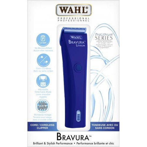 Wahl Lithium Bravura Blue Limited Edition Clipper