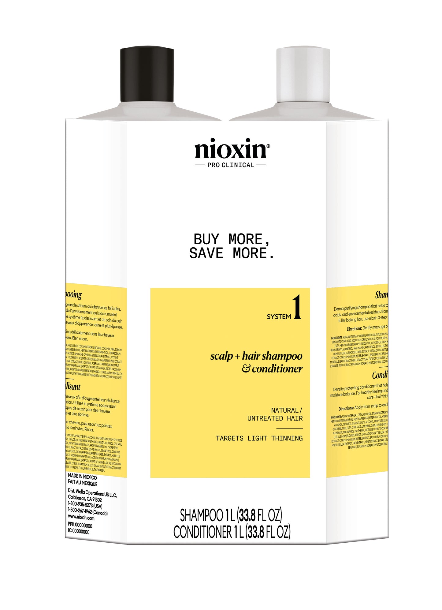Duo Nioxin System 1 Liter