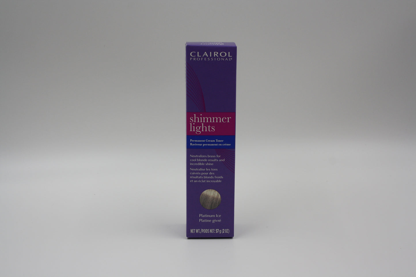 Tint Clairol Shimmer Light Platinium Ice Toner