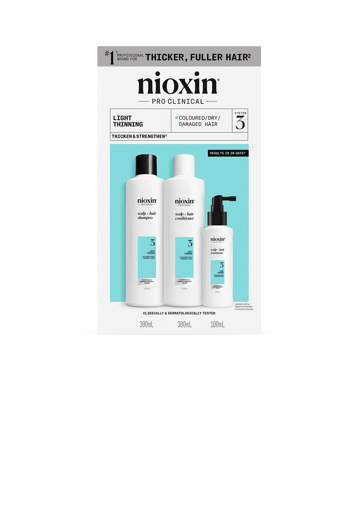 Nioxin System 3 Kit 150+150+50ml