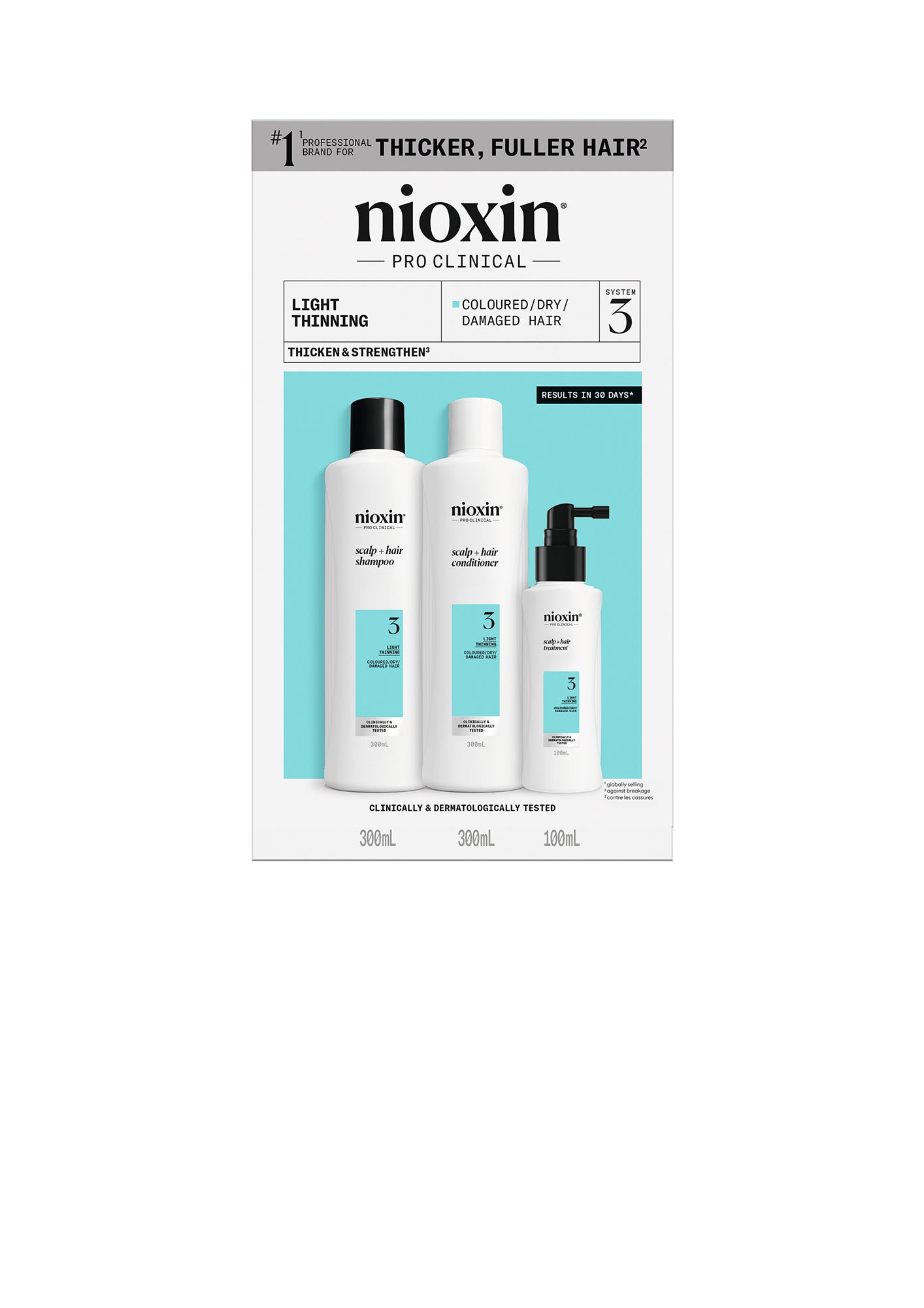 Kit Nioxin System 3 300+300+100ml