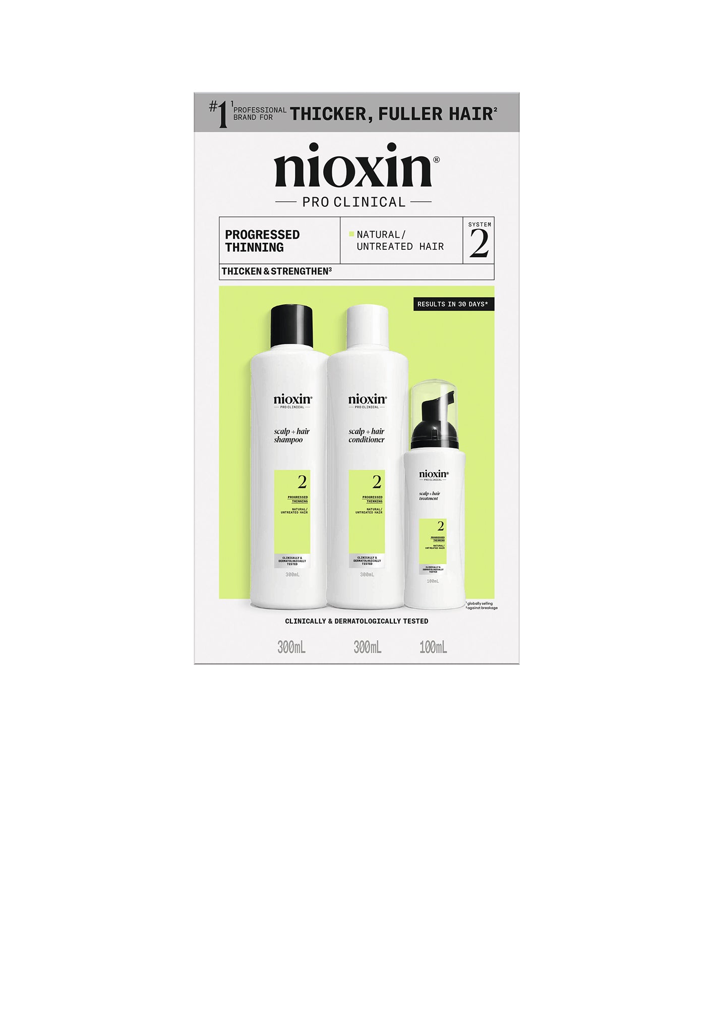 Kit Nioxin System 2 300+300+100ml