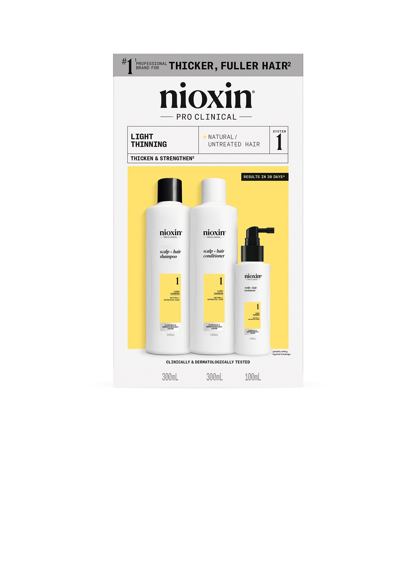 Kit Nioxin System 1 300+300+100ml