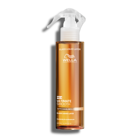 Spray Wella Ultimate Smooth Couche effet de verre liquide 185ml