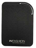 InFashion Travel Mat Heat Resistant Black