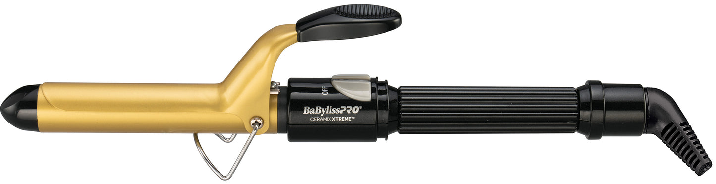 Babyliss Pro 1" curling iron spring handle Stella