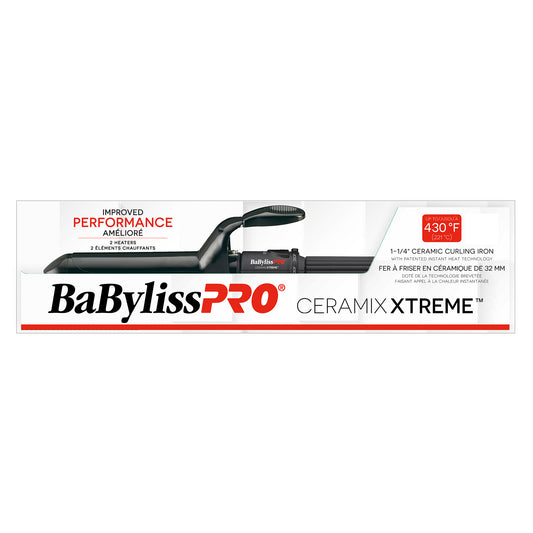 Babyliss Pro Curling Iron 1.25 '' spring handle