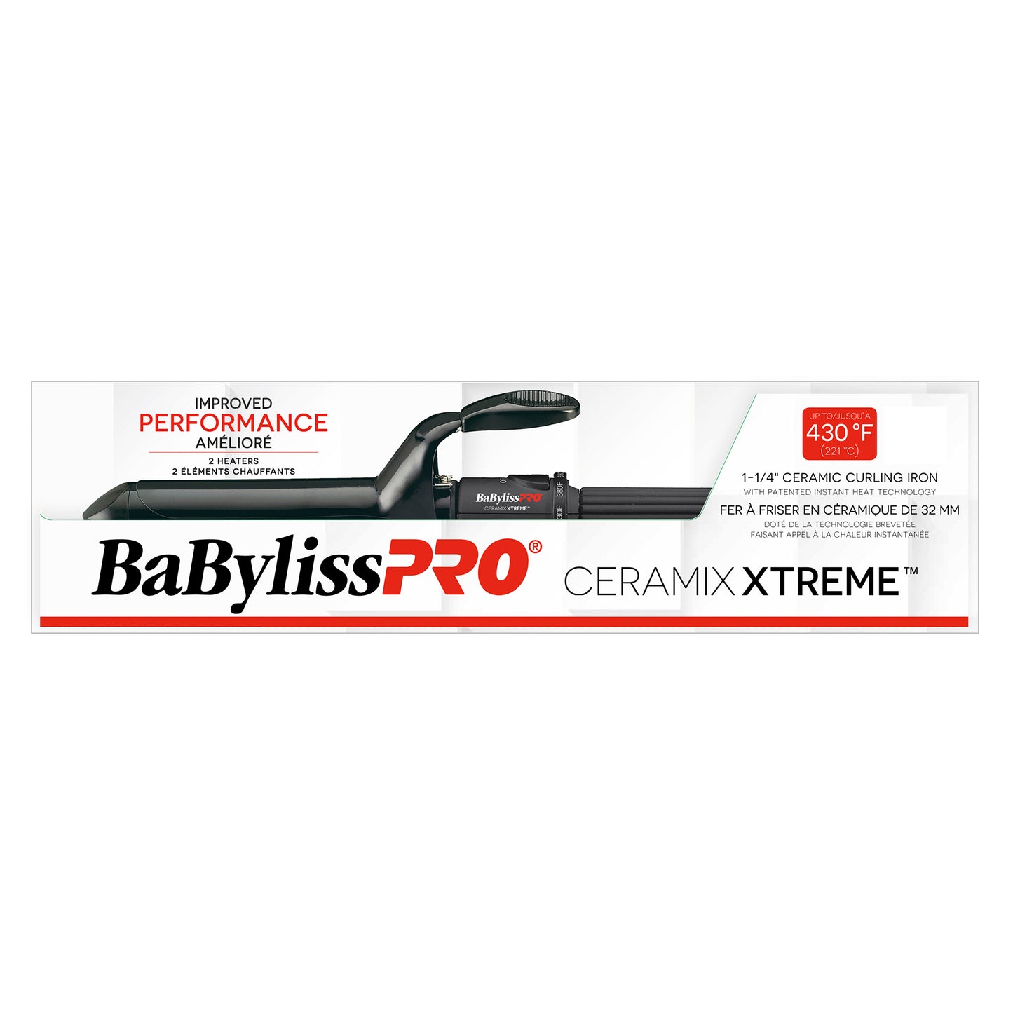 Babyliss Pro Curling Iron 1.25 '' spring handle